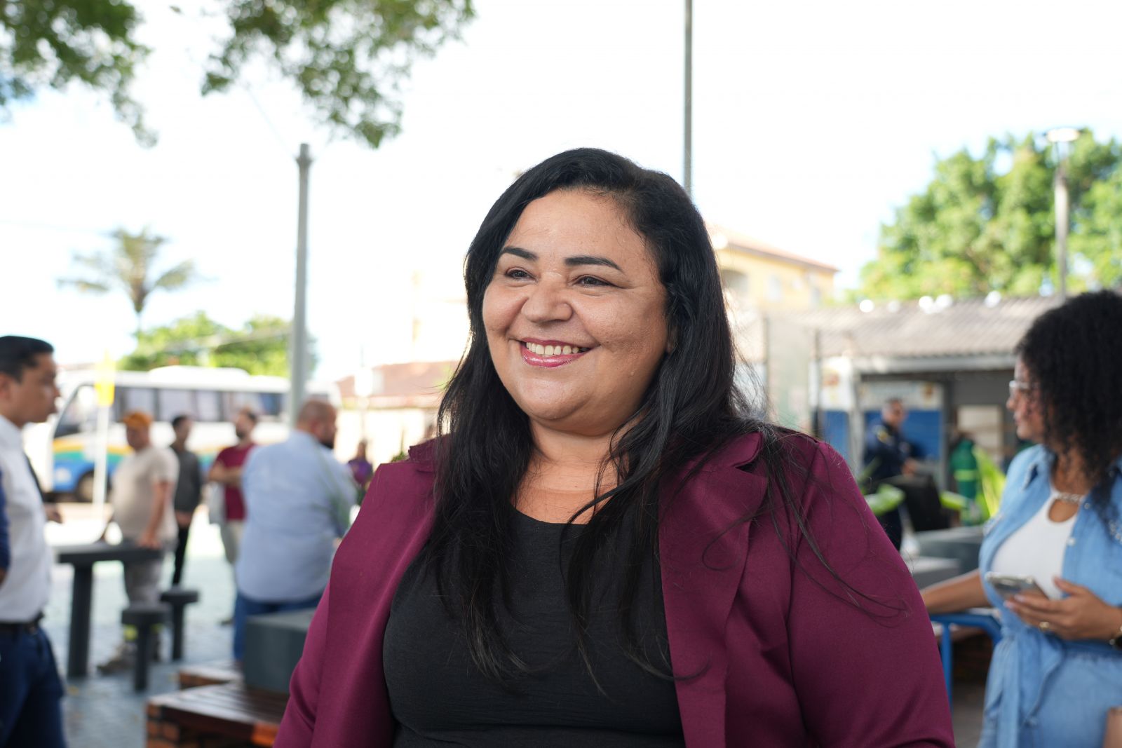 Ana Laisa falou sobre a expectativa da comunidade com a nova estrutura