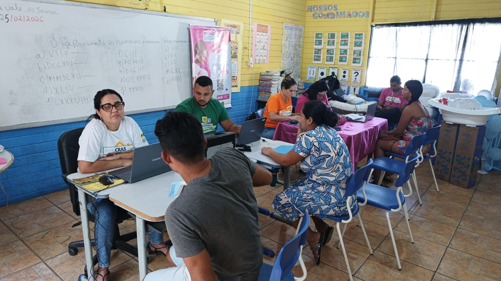 Ao longo dos cinco dias de ação, mais de 500 famílias foram atendidas