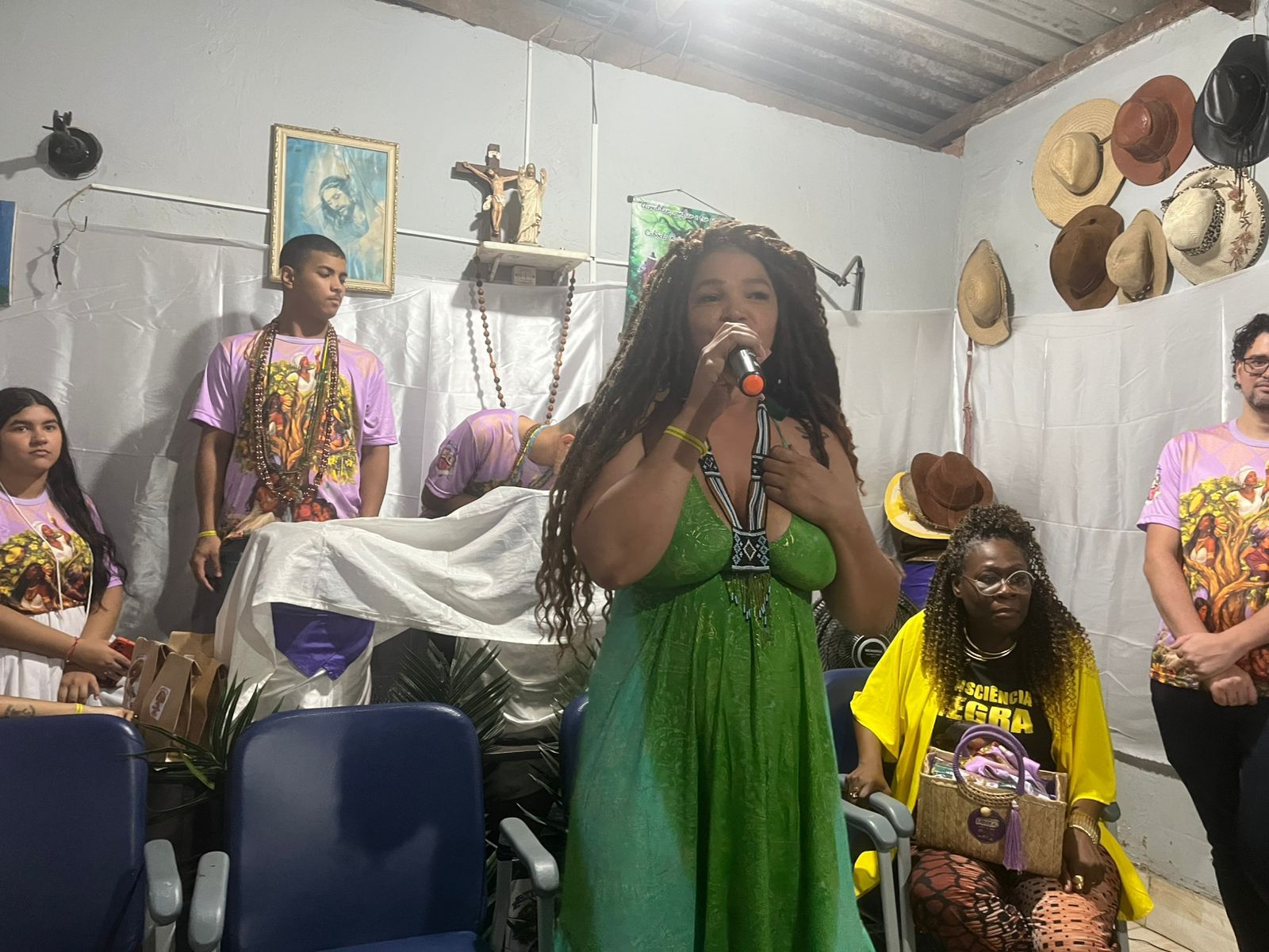A atividade “Casa Comum” reforça os espaços sociais refletem convivência, mas também desigualdades e violências, informou Elesandra Lopes