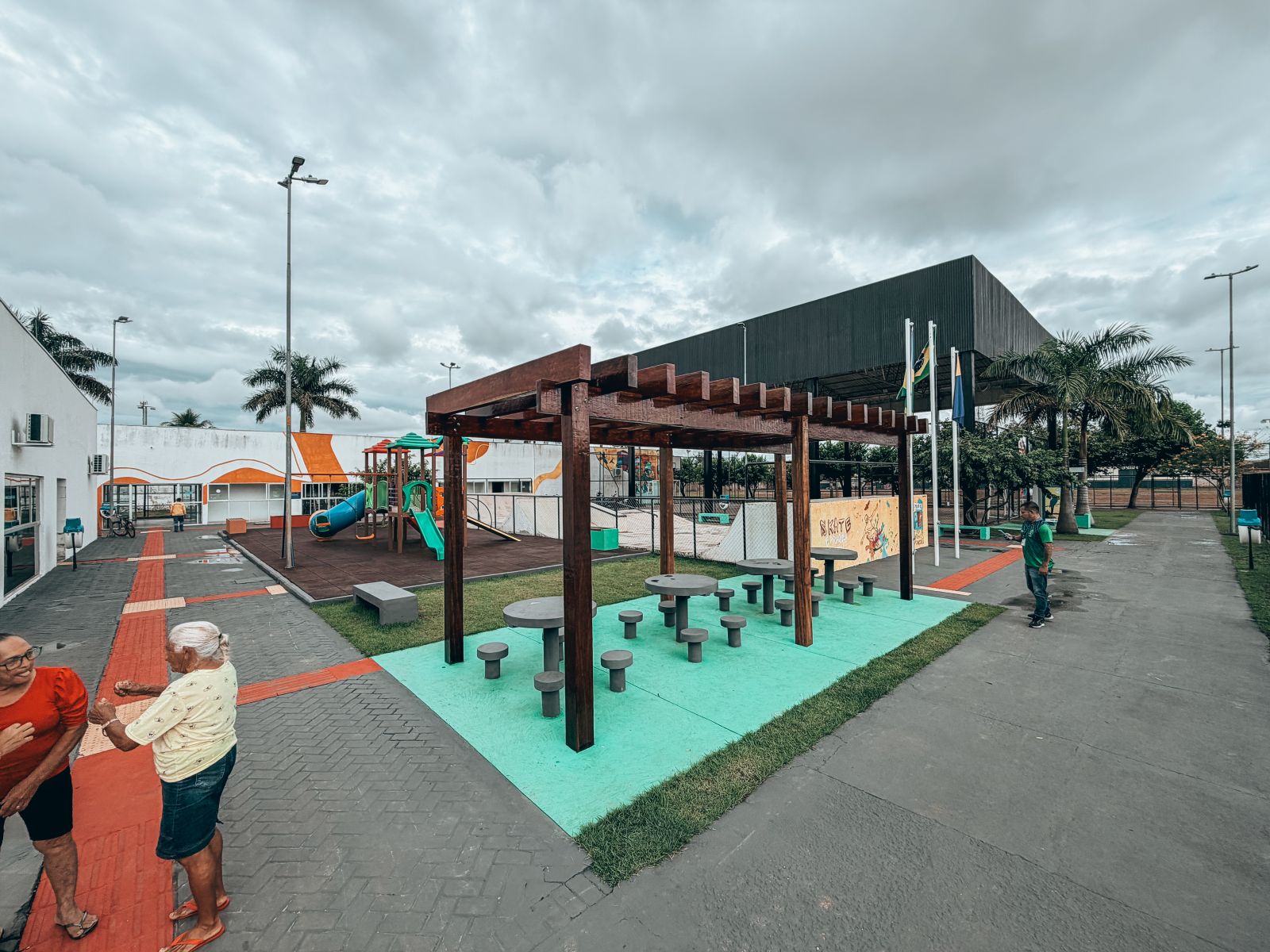 Espaço está mais colorido, iluminado e convidativo