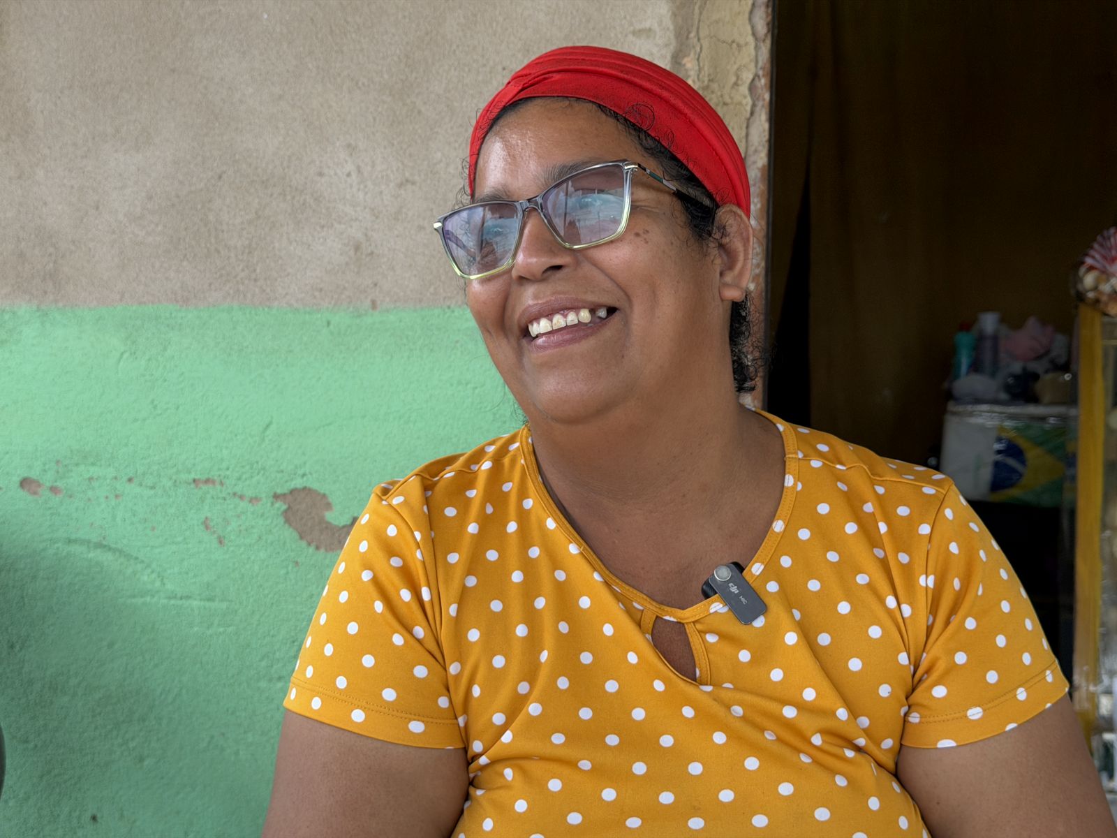 Katiuse Lima de Almeida está entre os beneficiados pelas ações do programa Cidade Limp