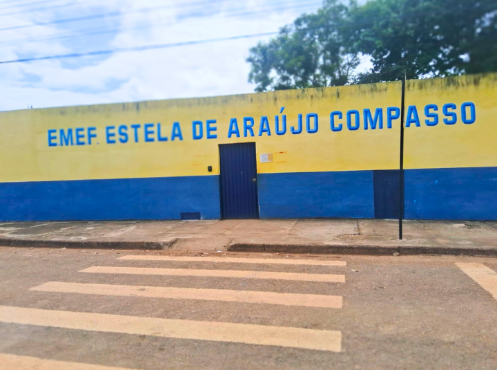 Escola Estela de Araújo Compasso localizada no Bairro Marcos Freire