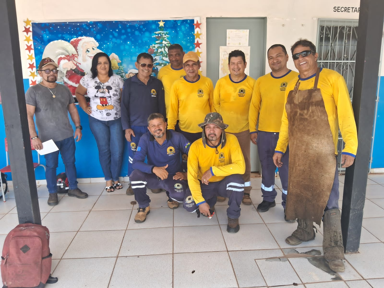 Equipe SEMAD EM AÇÃO segue empenhada na manutenção do bem público