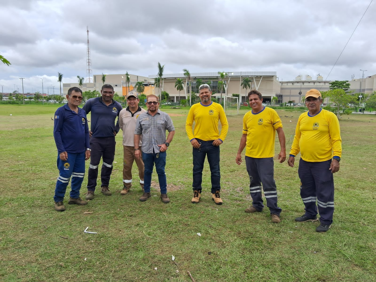 Servidores responsáveis na execução do cuidado ao patrimônio municipal