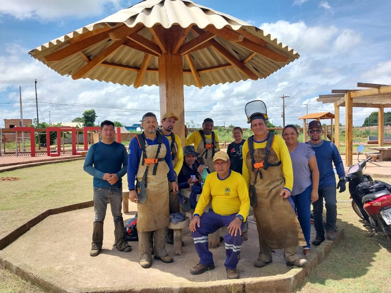 Equipe da Divisão de Serviços Gerais (DISG)